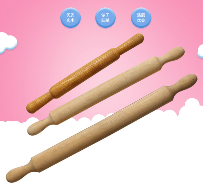 陶艺工具实木碾棒